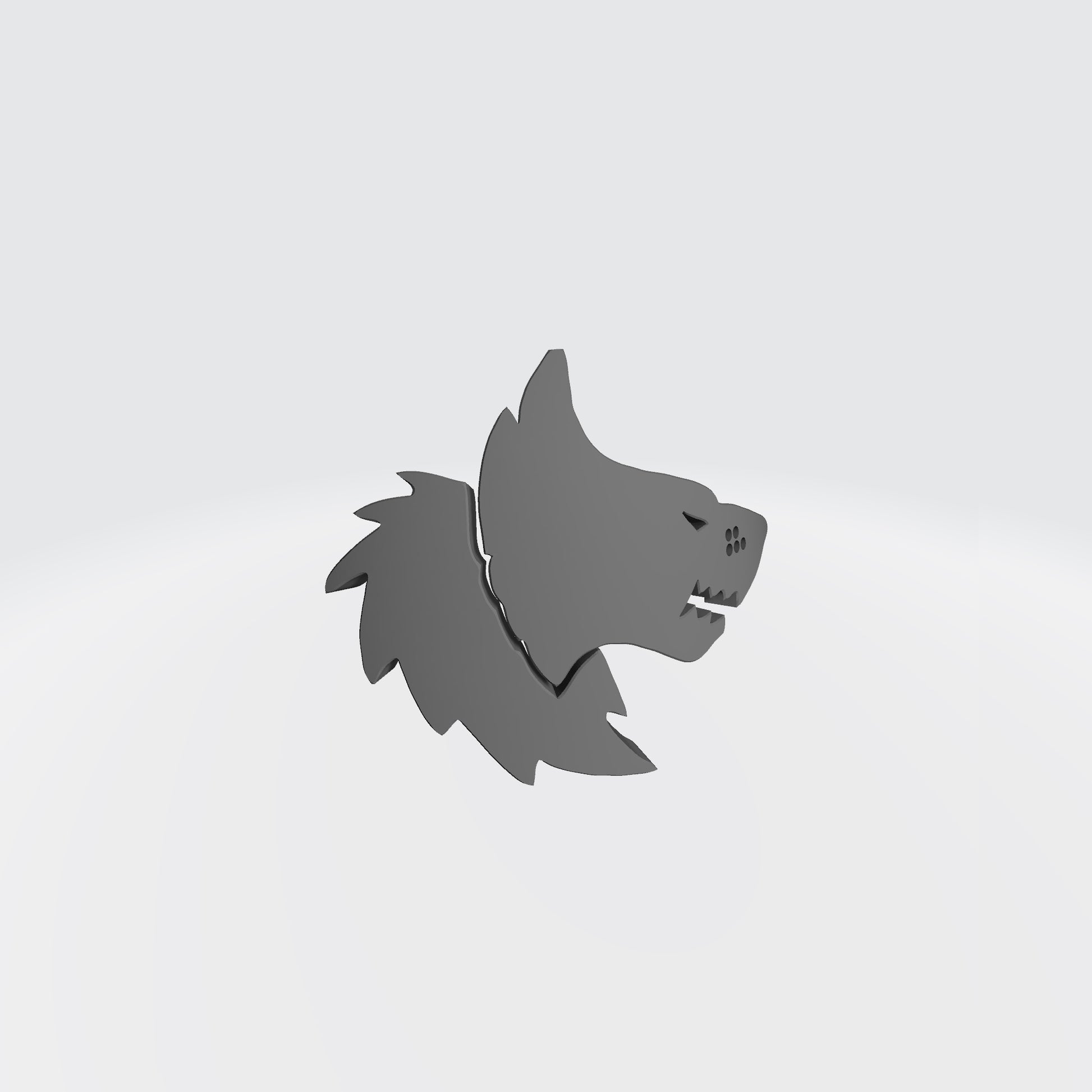 Space Wolf Legion Right Shoulder Pad Decal for McFarlane Toys Space Marines Iconography
