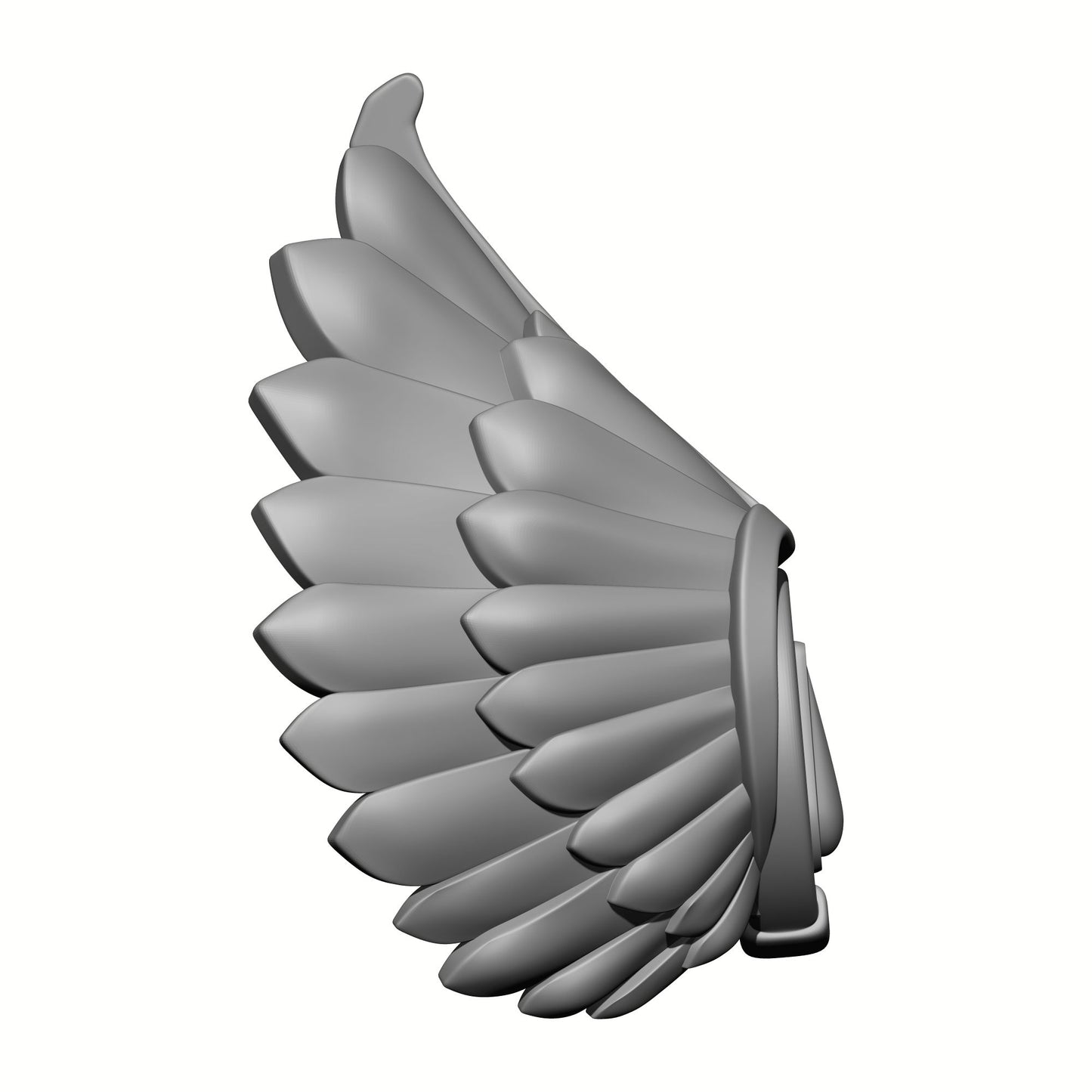 Blood Angels Sanguinary Guard Shoulder Pad Solid Feathered for McFarlane Toys Space Marine Action Figures