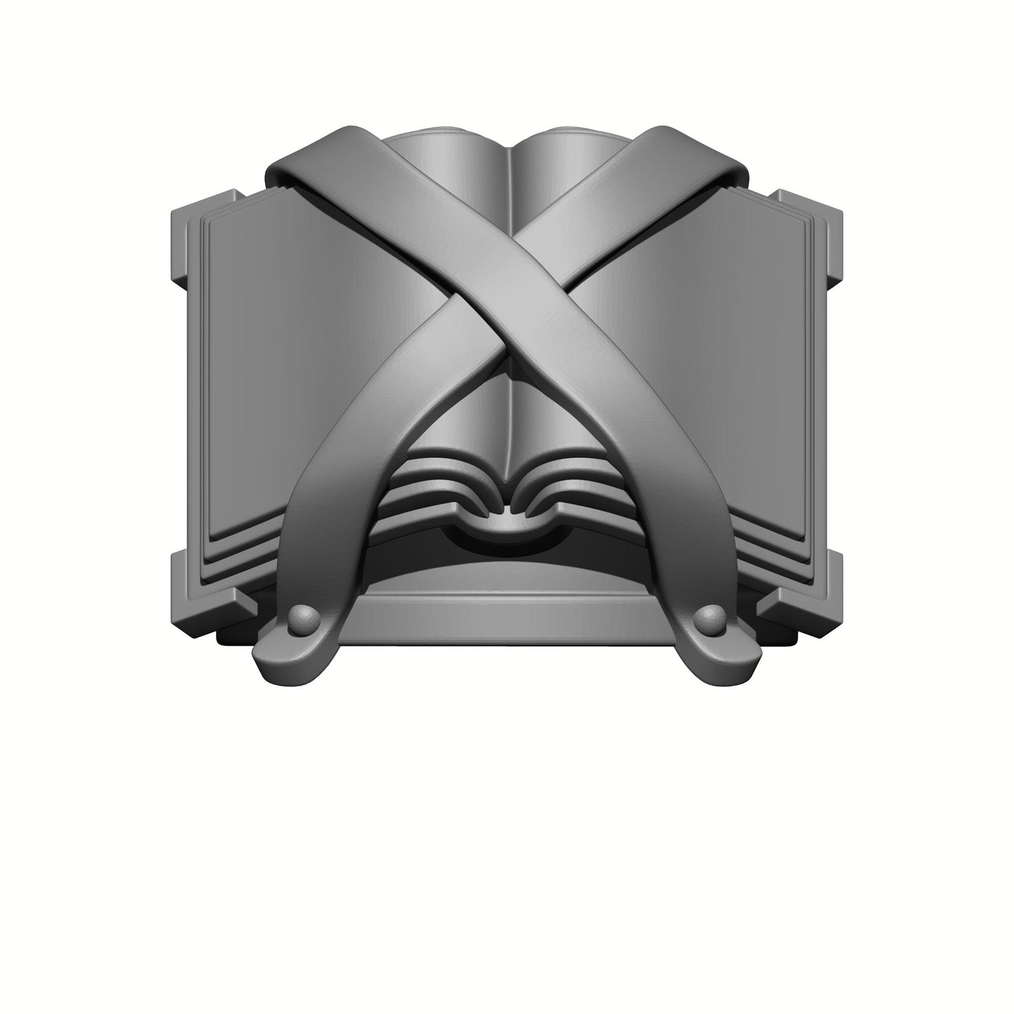 McFarlane Toys Space Marine MK IV Shoulder Pad with Large Book compatible with Action Figures by Fantasy World Games