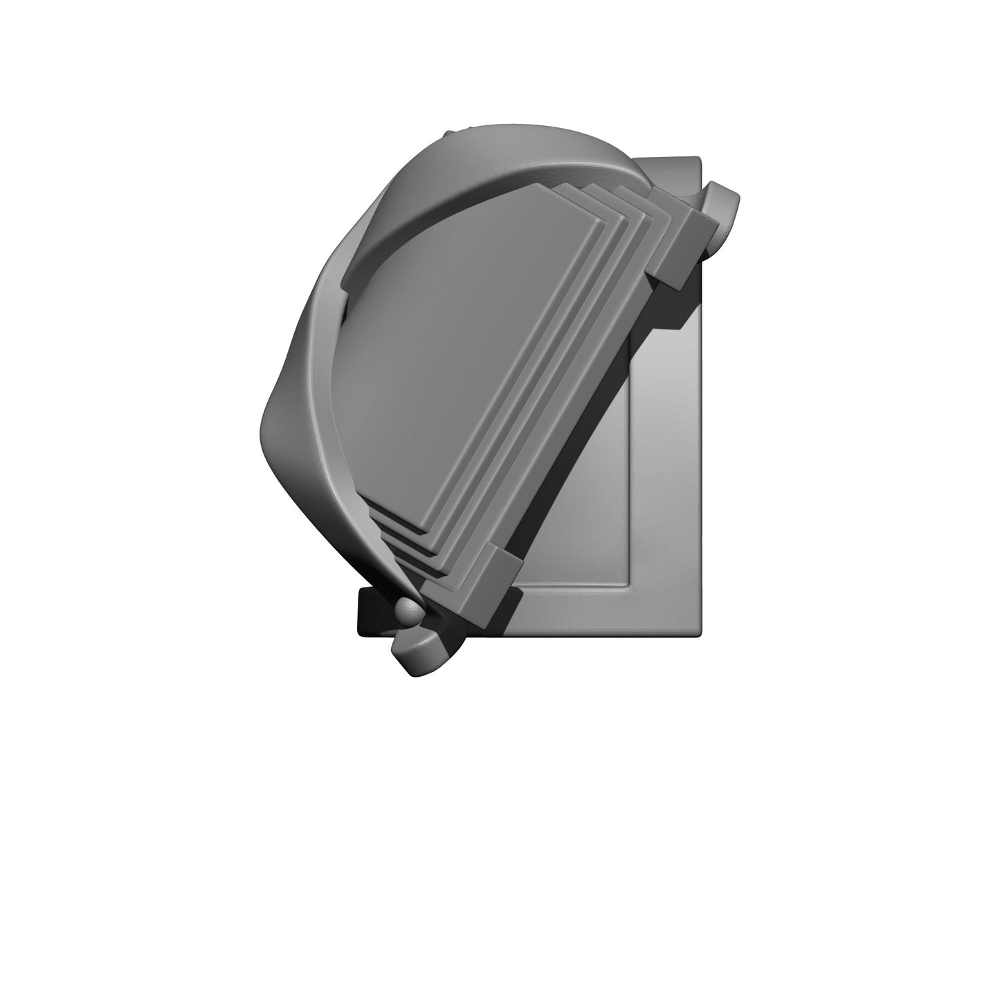 McFarlane Toys Space Marine MKIV Shoulder Pad with Large Book compatible with Action Figures by Fantasy World Games