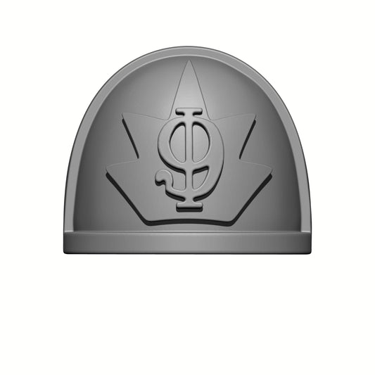 Dark Angels MK IV Fire Support 9 Squad Shoulder Pad for McFarlane Toys Action Figures