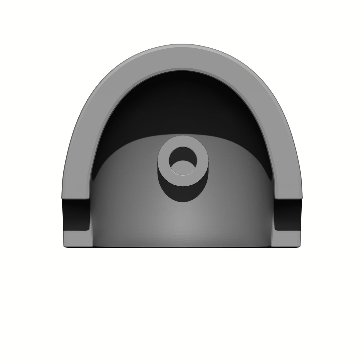 Back of the Monarchs Fist Legion MKX Shoulder Pad Gen: 10 Pauldron Notched (Stealth) compatible with McFarlane Toys Space Marines from Fantasy World Games