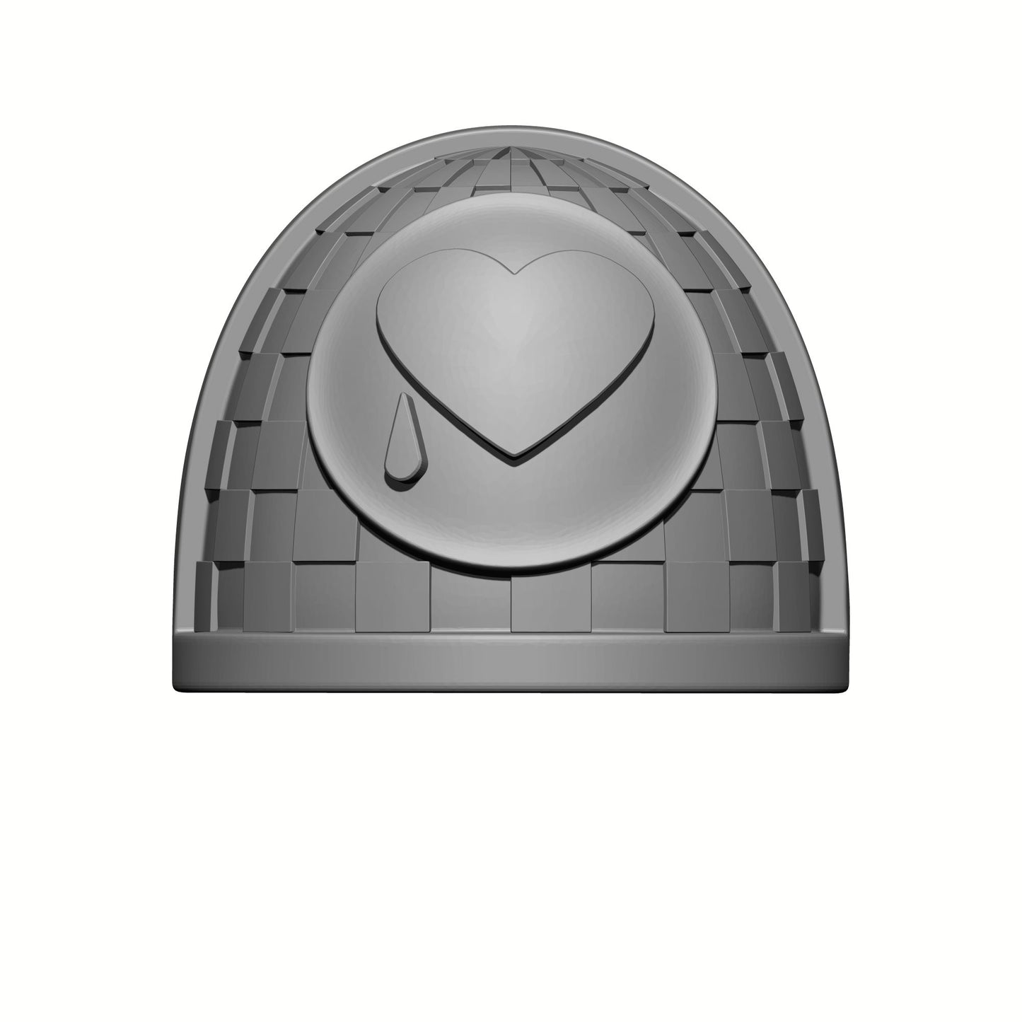 Lamenters Chapter Mark VII Shoulder Pad with a Flat Decal Compatible with McFarlane Toys Space Marine Action Figures