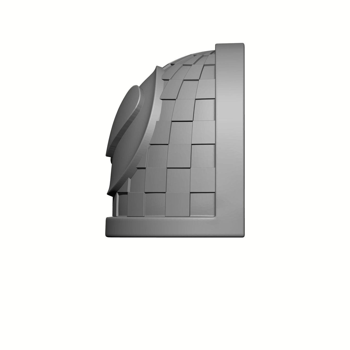 Left Angle of the Lamenters Chapter Mark VII Shoulder Pad with a Flat Decal Compatible with McFarlane Toys Space Marine Action Figures