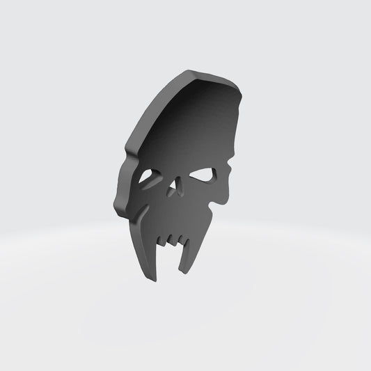 Wolf Legion Long Fangs Shoulder Pad Iconography - Pauldron Decal compatible with McFarlane Toys Space Marines