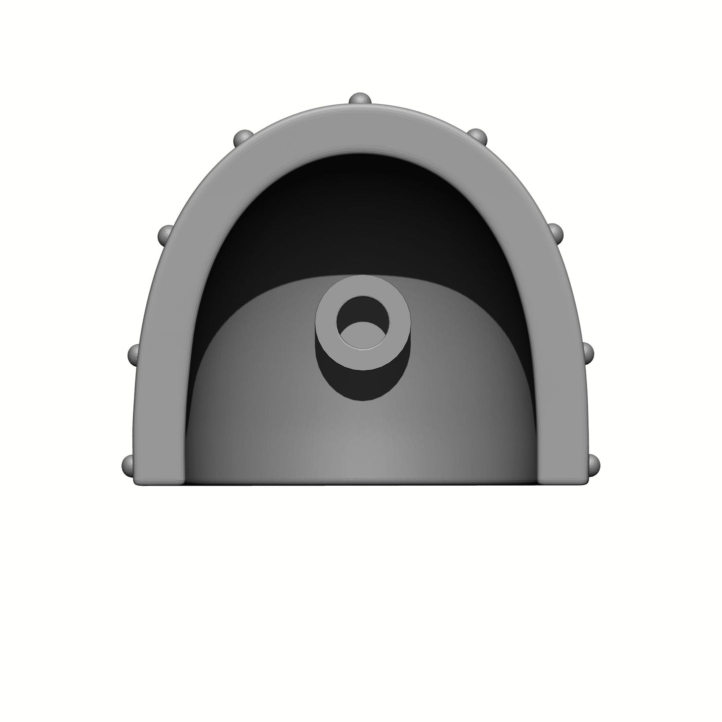 Space Marine Luna Wolves Legion MKVII Shoulder Pad with Studs for Grimdark Battle Brothers Action Figures and Miniatures