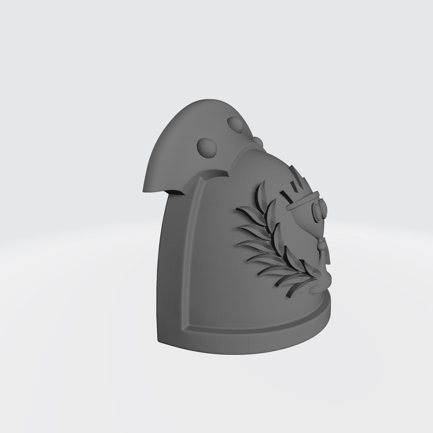 Soul Chalice Chapter MKIII Shoulder Pad for McFarlane Toys Space Marines 3 Quarter Right