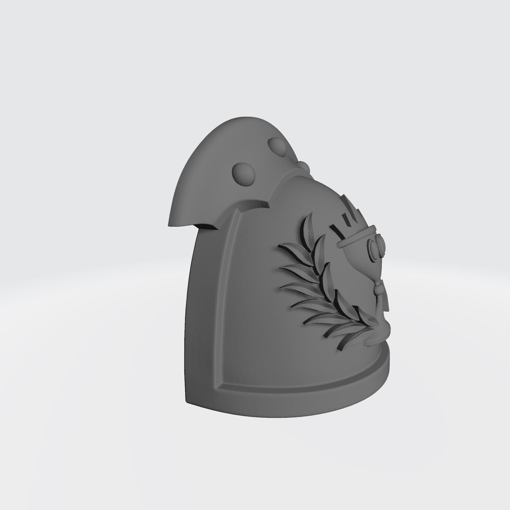 Soul Chalice Chapter MKIII Shoulder Pad for McFarlane Toys Space Marines 3 Quarter Right