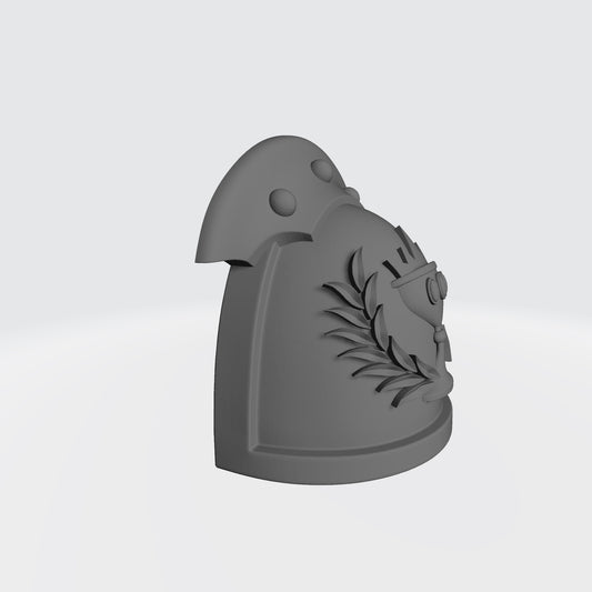 Soul Chalice Chapter MKIII Shoulder Pad for McFarlane Toys Space Marines 3 Quarter Right