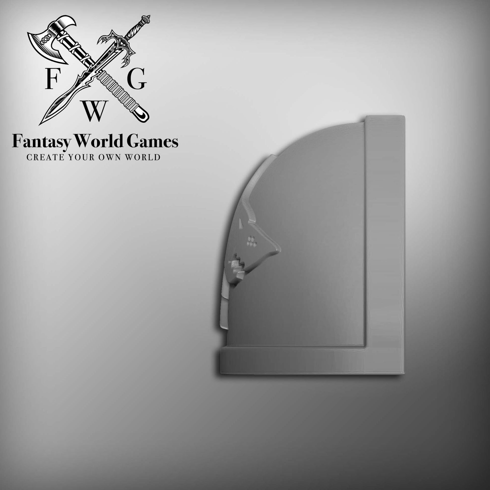 Space Wolf Legion Right Veteran Shoulder Pad for McFarlane Toys Loyalist Marine Action Figures Viking Pauldron