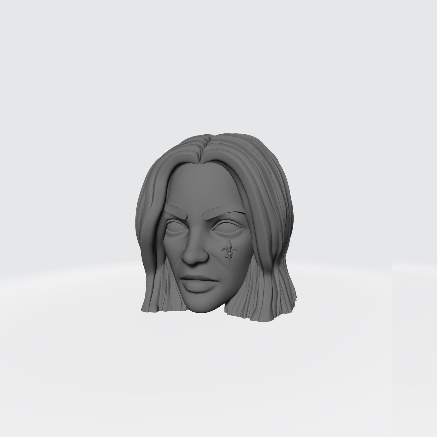 Sisters of Battle Canoness Veridyan Head Sculpt for McFarlane Toys Battle Sister Action Figures