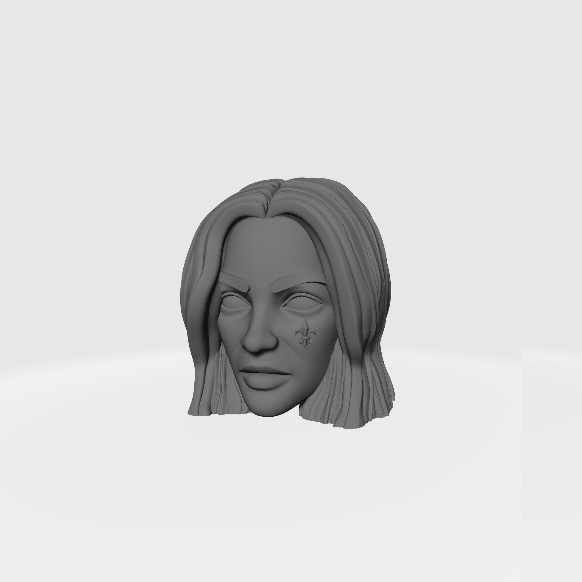 Sisters of Battle Canoness Veridyan Head Sculpt for McFarlane Toys Battle Sister Action Figures