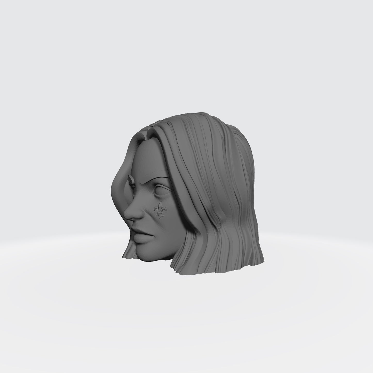 Sisters of Battle Canoness Veridyan Head Sculpt for McFarlane Toys Battle Sister Action Figures