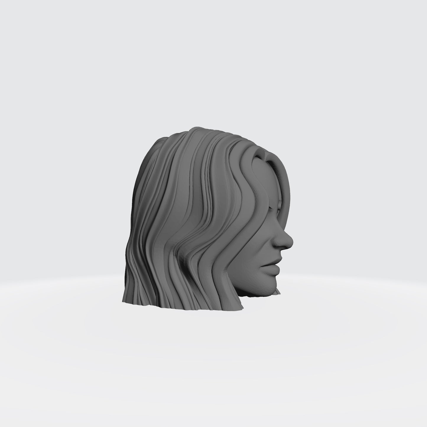 Sisters of Battle Canoness Veridyan Head Sculpt for McFarlane Toys Battle Sister Action Figures