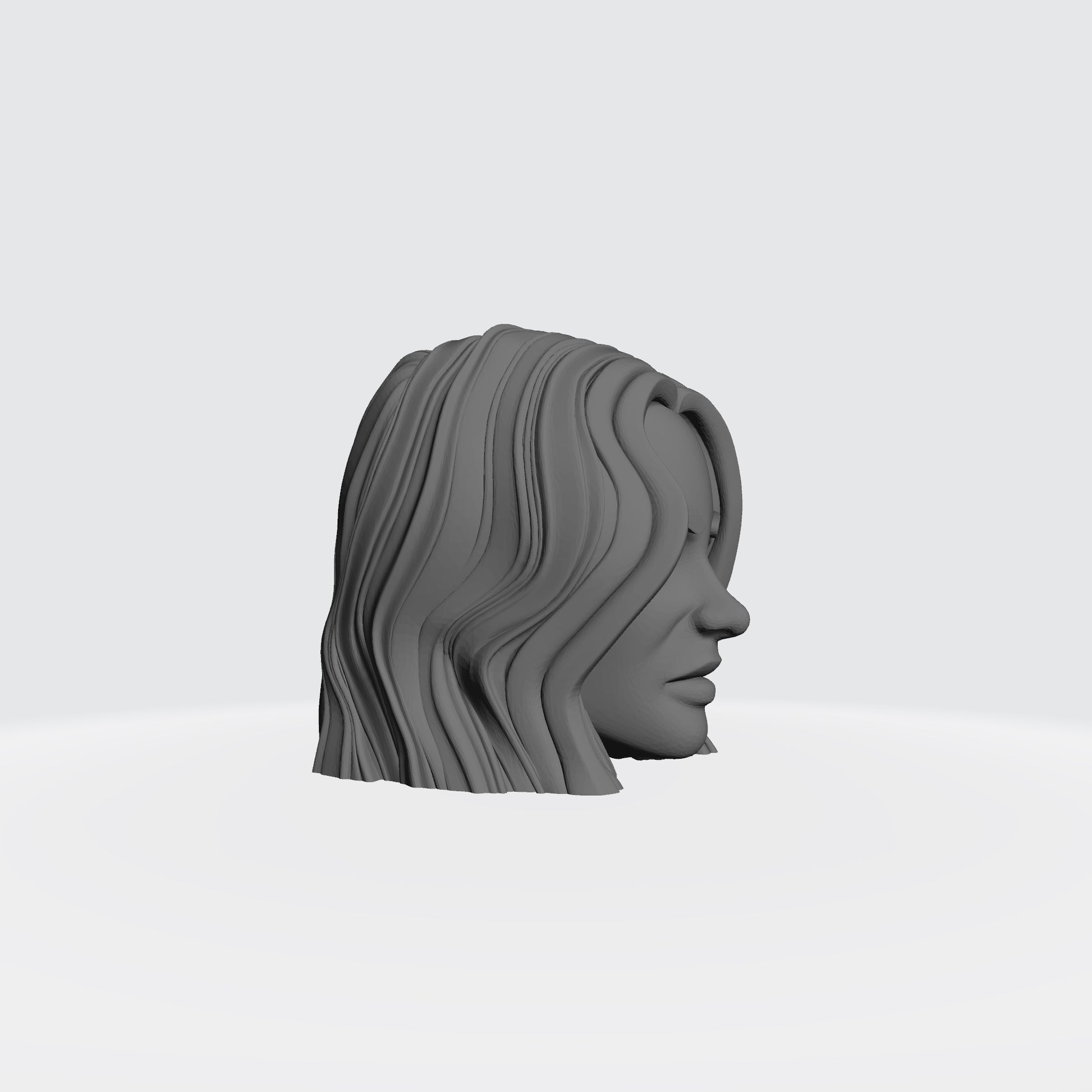 Sisters of Battle Canoness Veridyan Head Sculpt for McFarlane Toys Battle Sister Action Figures