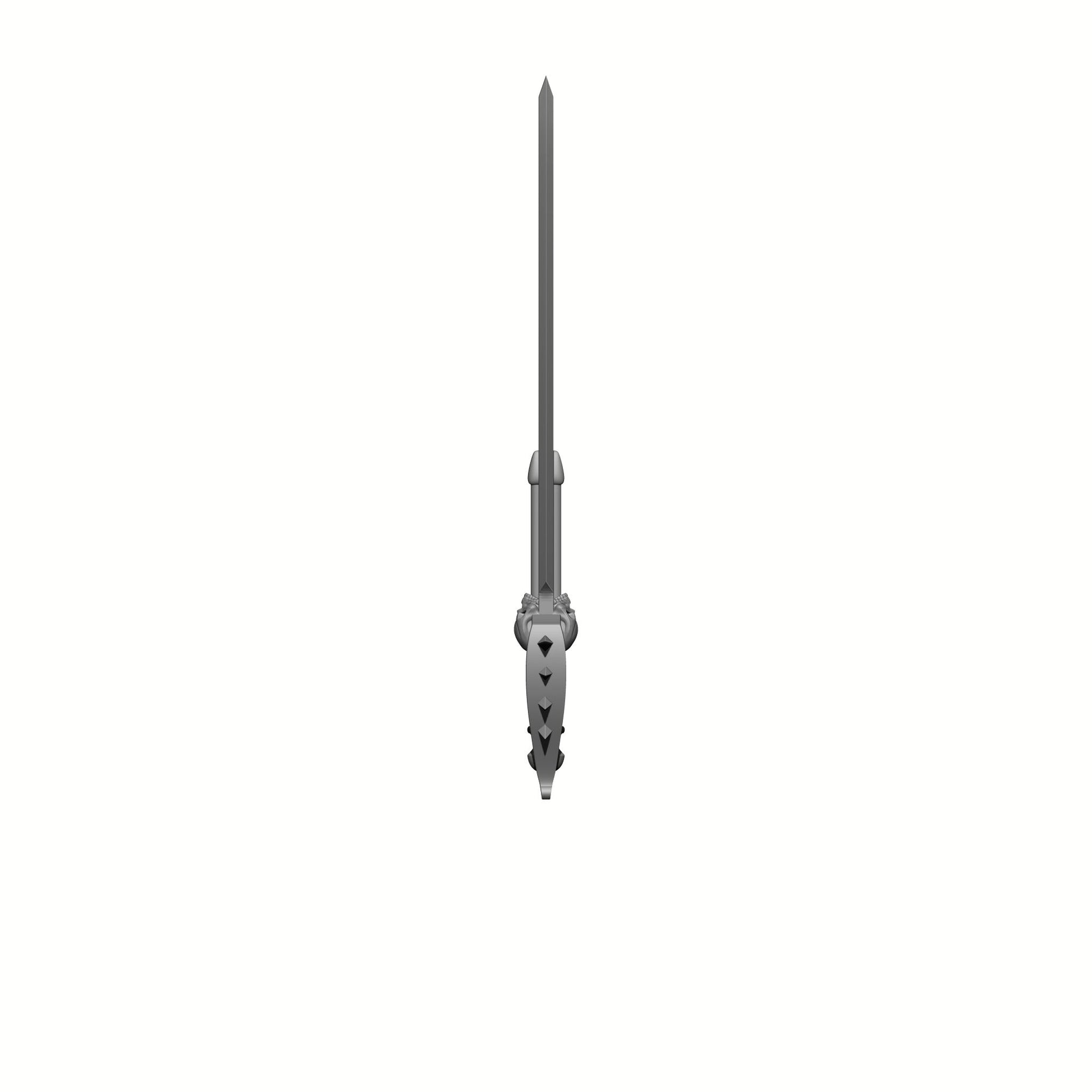 Customize your McFarlane Toys Warhammer 40K Adepta Sororitas Battle Sister (The Order of The Bloody Rose) 7" Action Figure with the Sisters of War Cermonial Blade Power Sword from Fantasy World Games