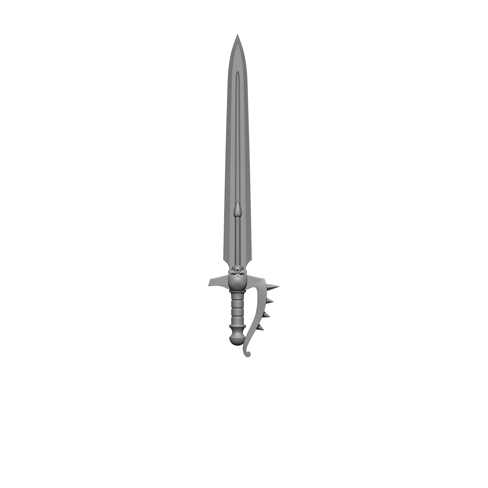 Customize your McFarlane Toys Warhammer 40K Adepta Sororitas Battle Sister (The Order of The Bloody Rose) 7" Action Figure with the Sisters of War Cermonial Blade Power Sword - Right Side