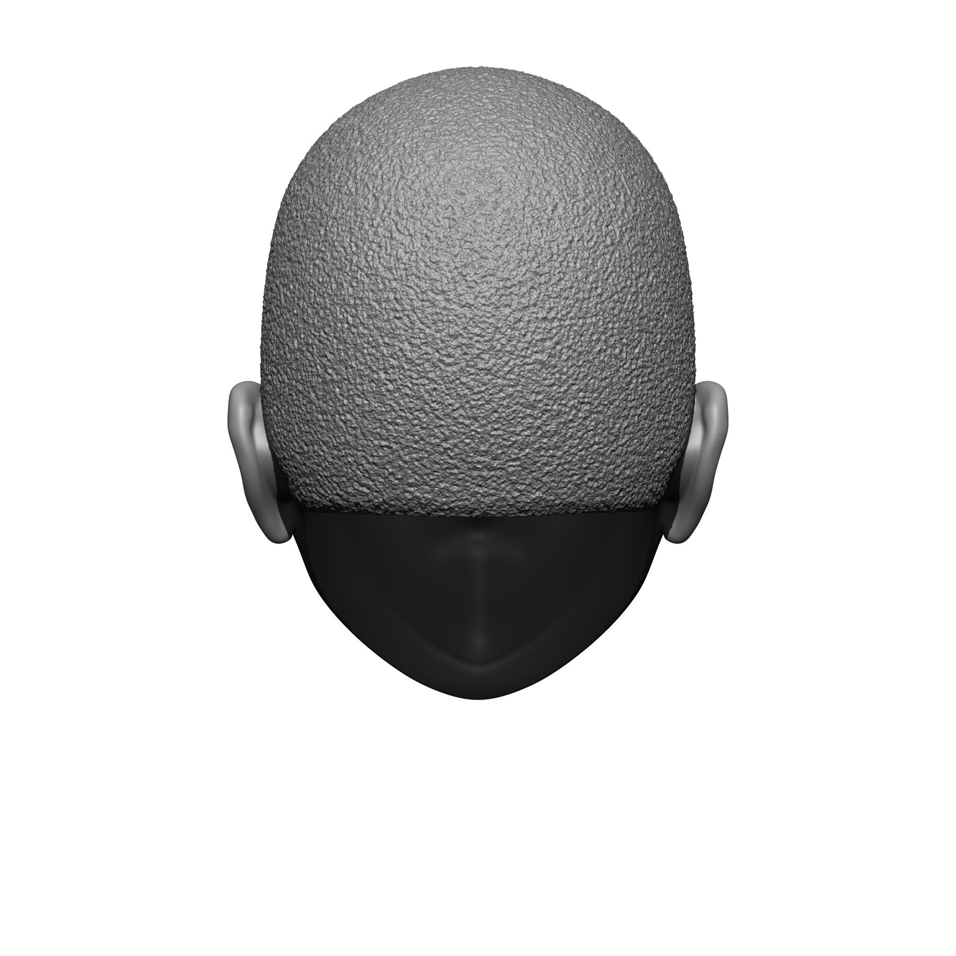 Back of the Sisters of War Bald Head with Stubble Compatible with McFarlane Toys McFarlane Toys Warhammer 40,000 Adepta Sororitas Battle Sister 7" Action Figure