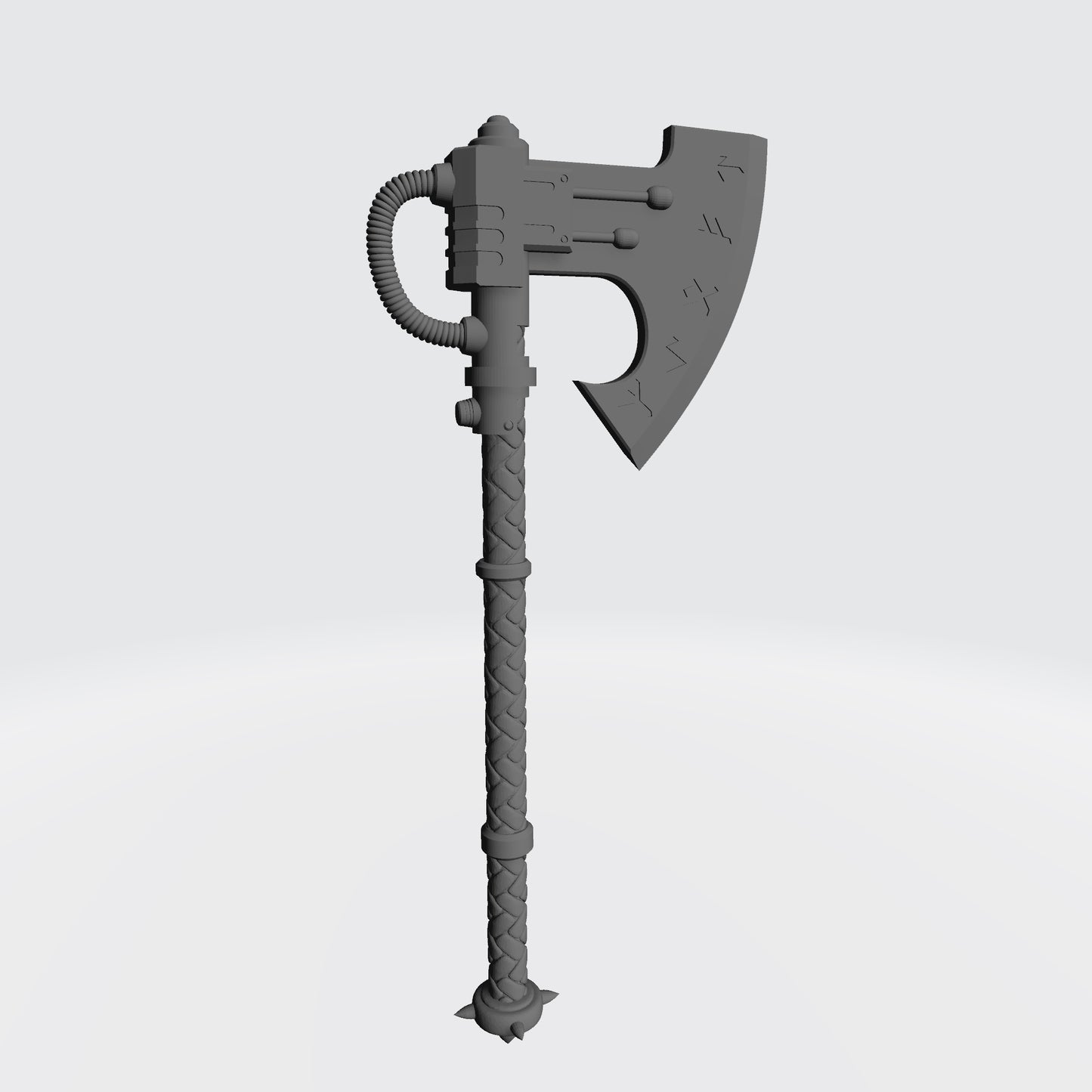 Custom Space Wolves Frost Axe Power Weapon Compatible with McFarlane Space Marine Action Figures designed by Fantasy World Games