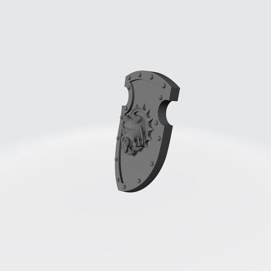 Techmarine Tech Priest Shoulder Pad Shield for McFarlane Toys Space Marine Action Figures