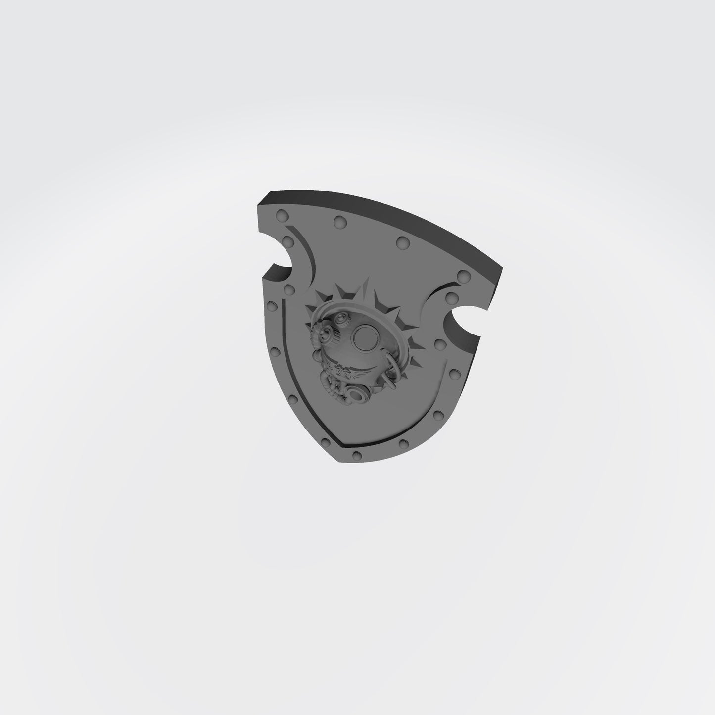 Techmarine Tech Priest Shoulder Pad Shield for McFarlane Toys Space Marine Action Figures