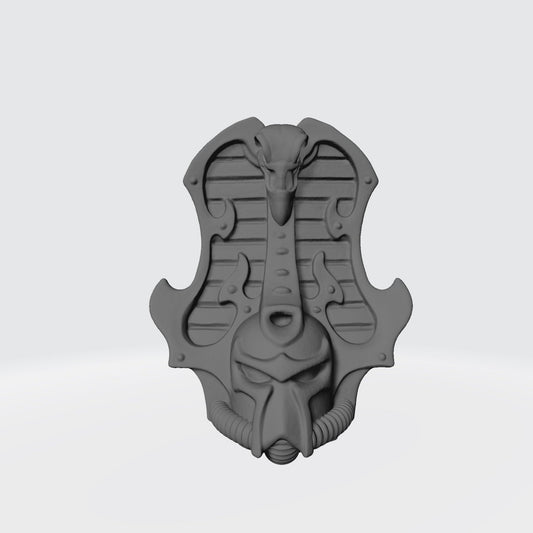 Thousand Sons Rubric Helmet with Raven compatible with McFarlane Toys Space Marines