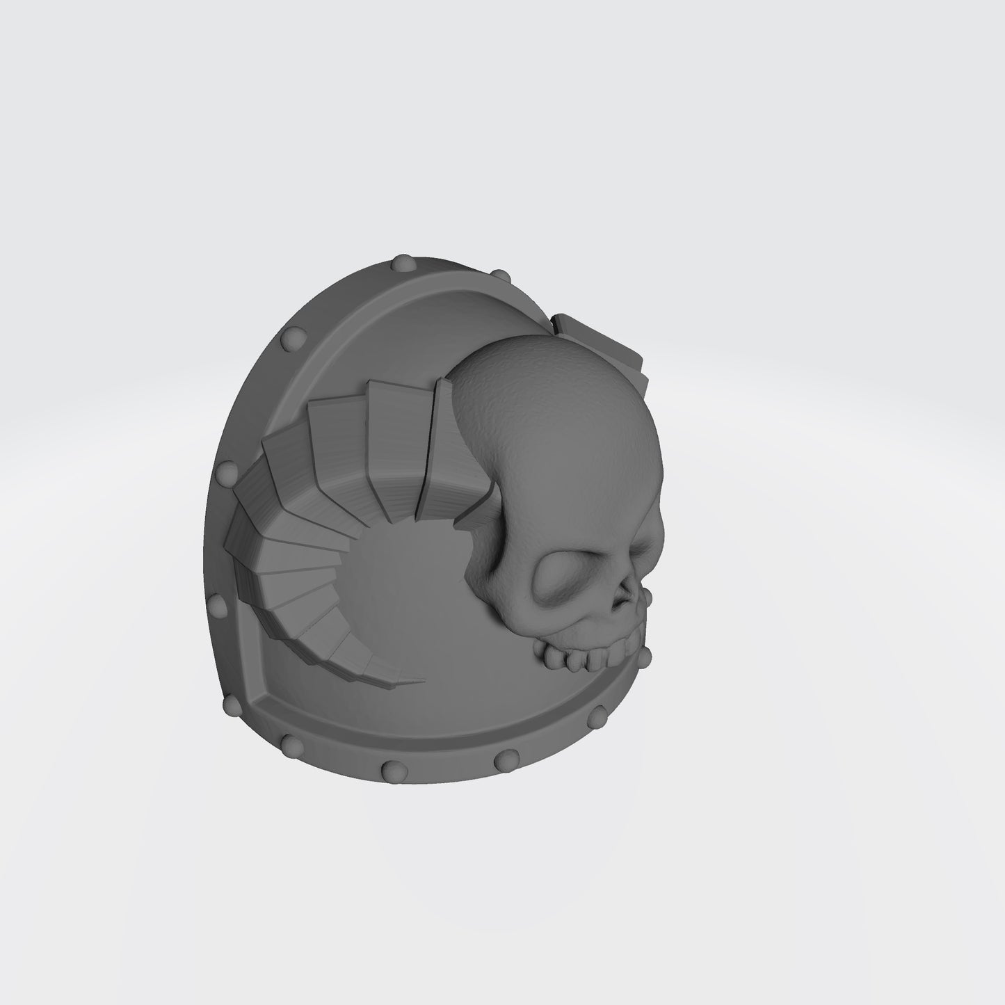 Librarian Grand Psyker MK VII Shoulder Pad with Studs for McFarlane Toys Space Marine Action Figures