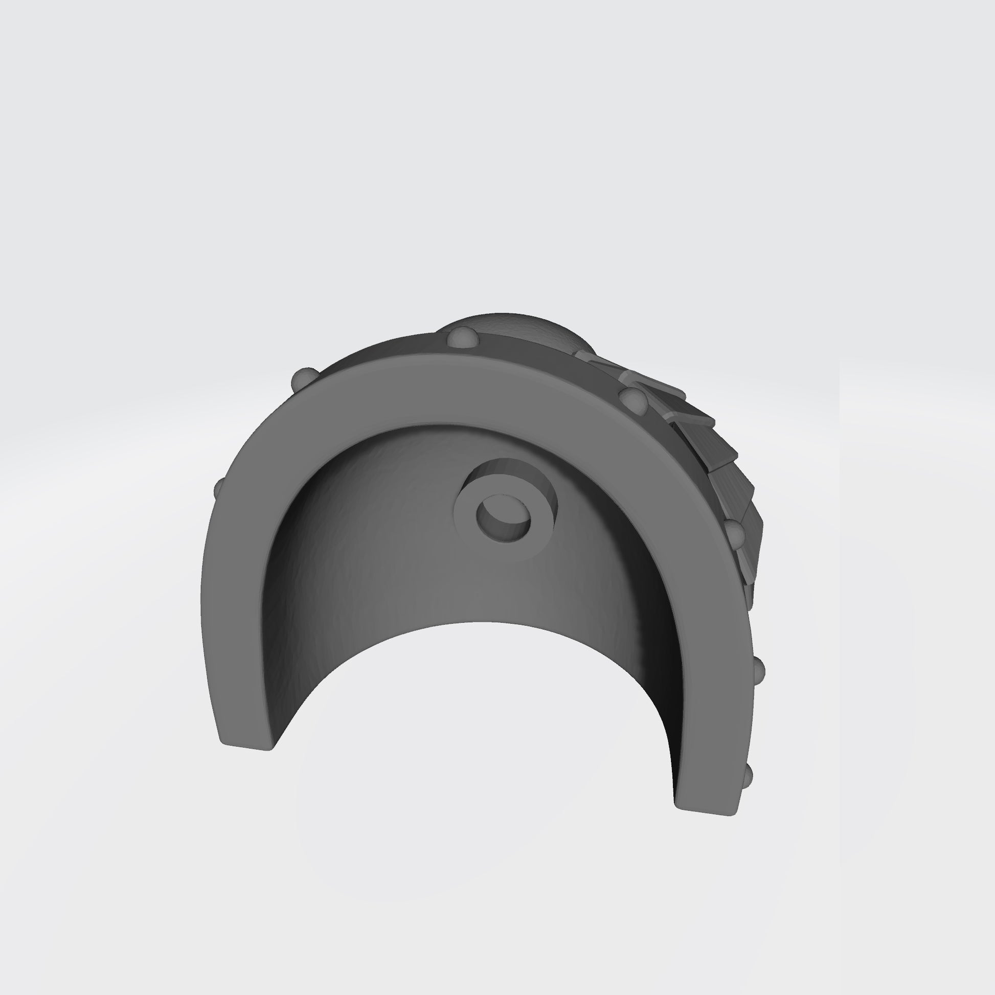 Librarian Grand Psyker MK VII Shoulder Pad with Studs for McFarlane Toys Space Marine Action Figures