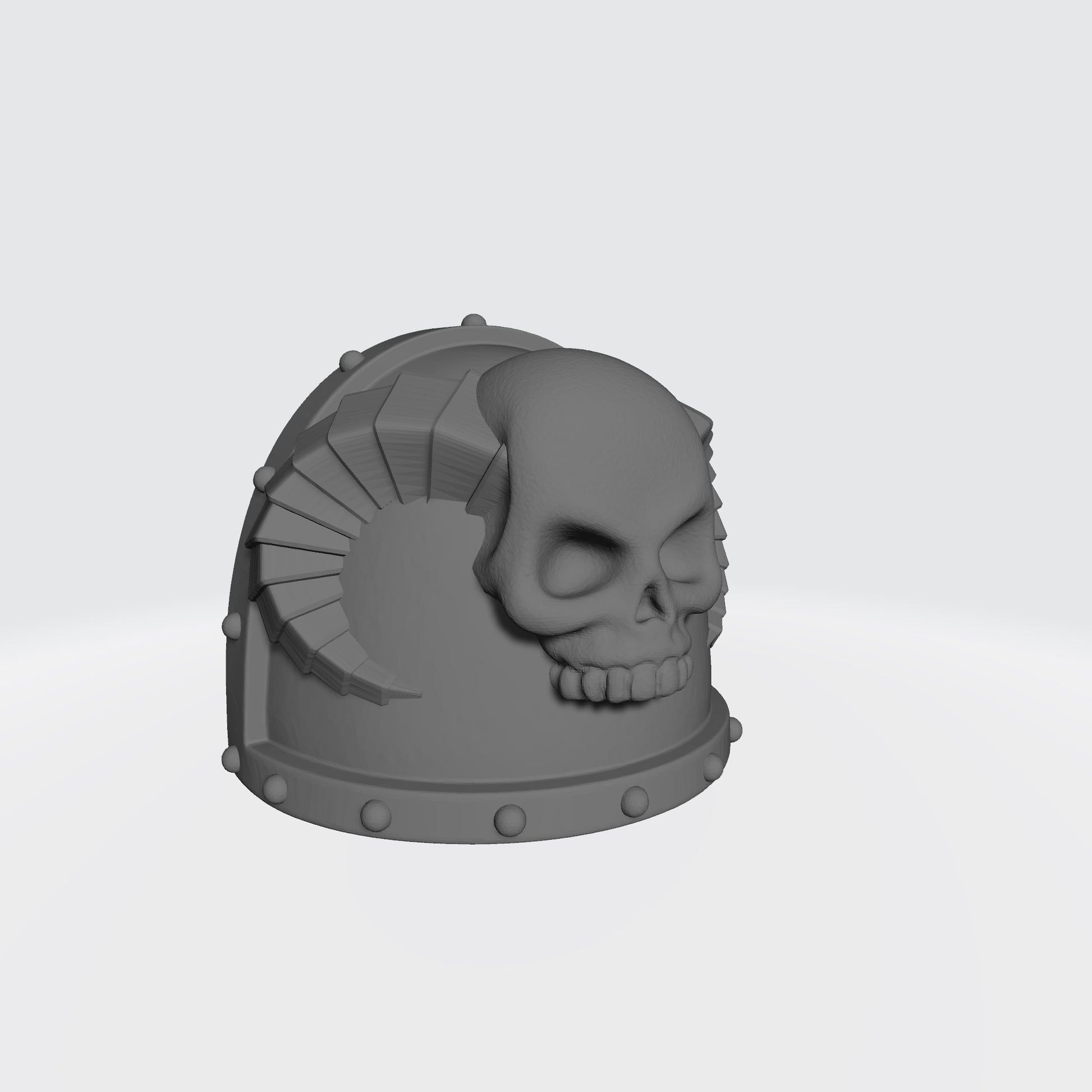 Librarian Grand Psyker MK VII Shoulder Pad with Studs for McFarlane Toys Space Marine Action Figures