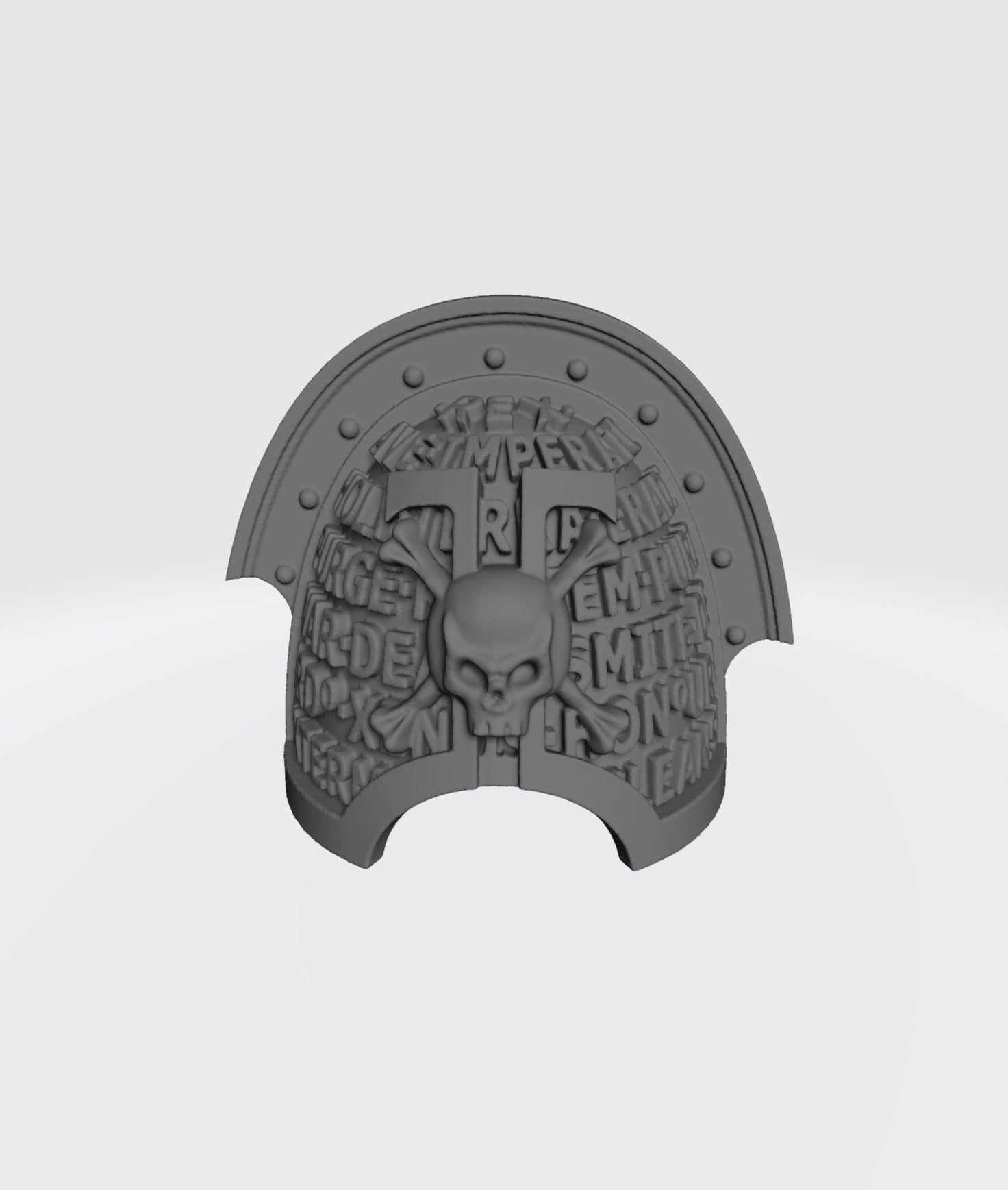 Deathwatch Mark VIII Shoulder Pad Version 02 for McFarlane Toys Space Marine Action Figures