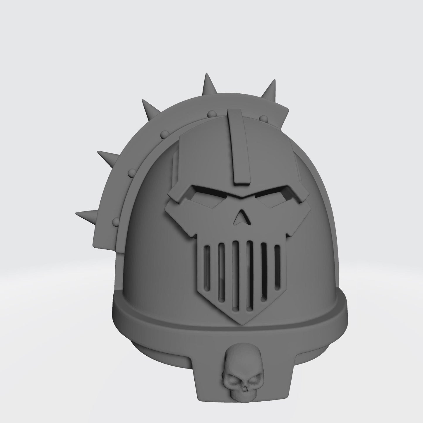 Iron Warriors McFarlane Toys Space Marine Chaplain Left Shoulder Pad