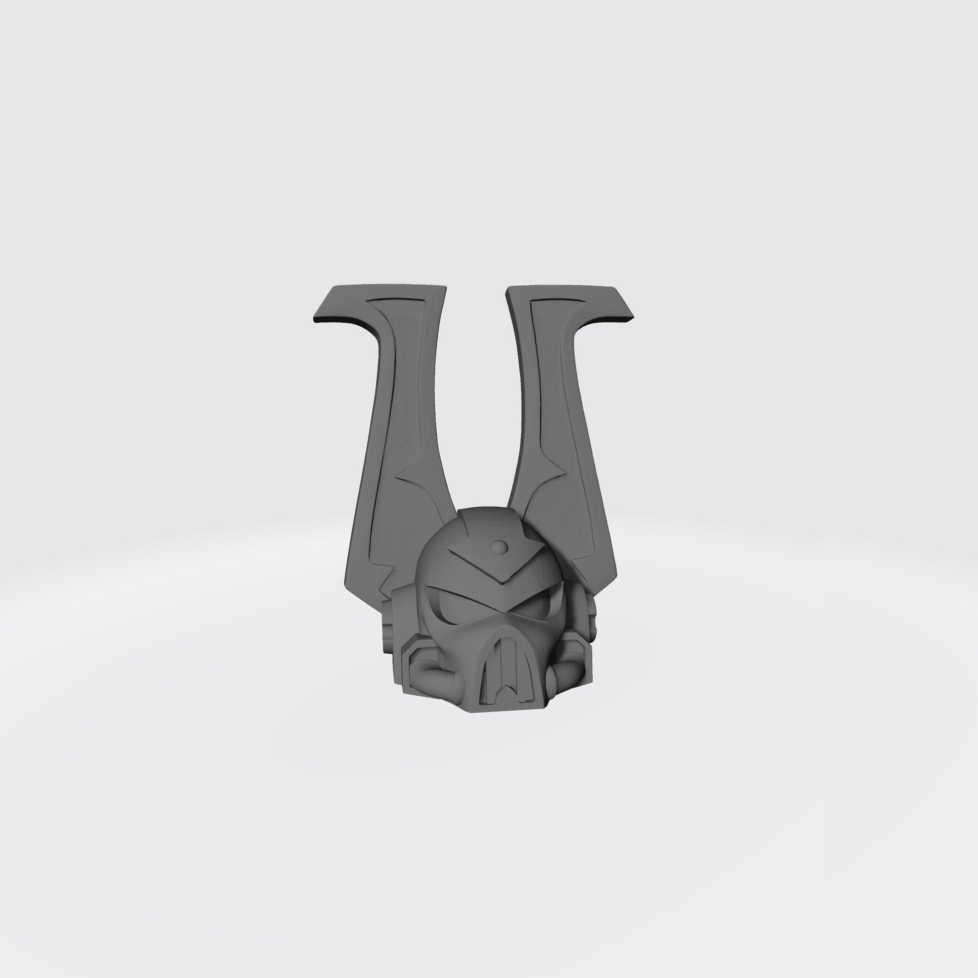 Khornate Berzerkers World Eaters Chapter Helmet Compatible with McFarlane Space Marine Action Figures