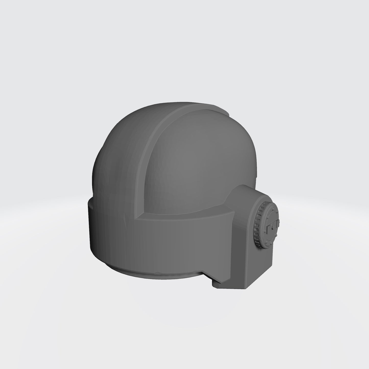 Deathwatch Mark VII Helmet with Inquisition Icon for McFarlane Toys Space Marine Action Figures (Copy)
