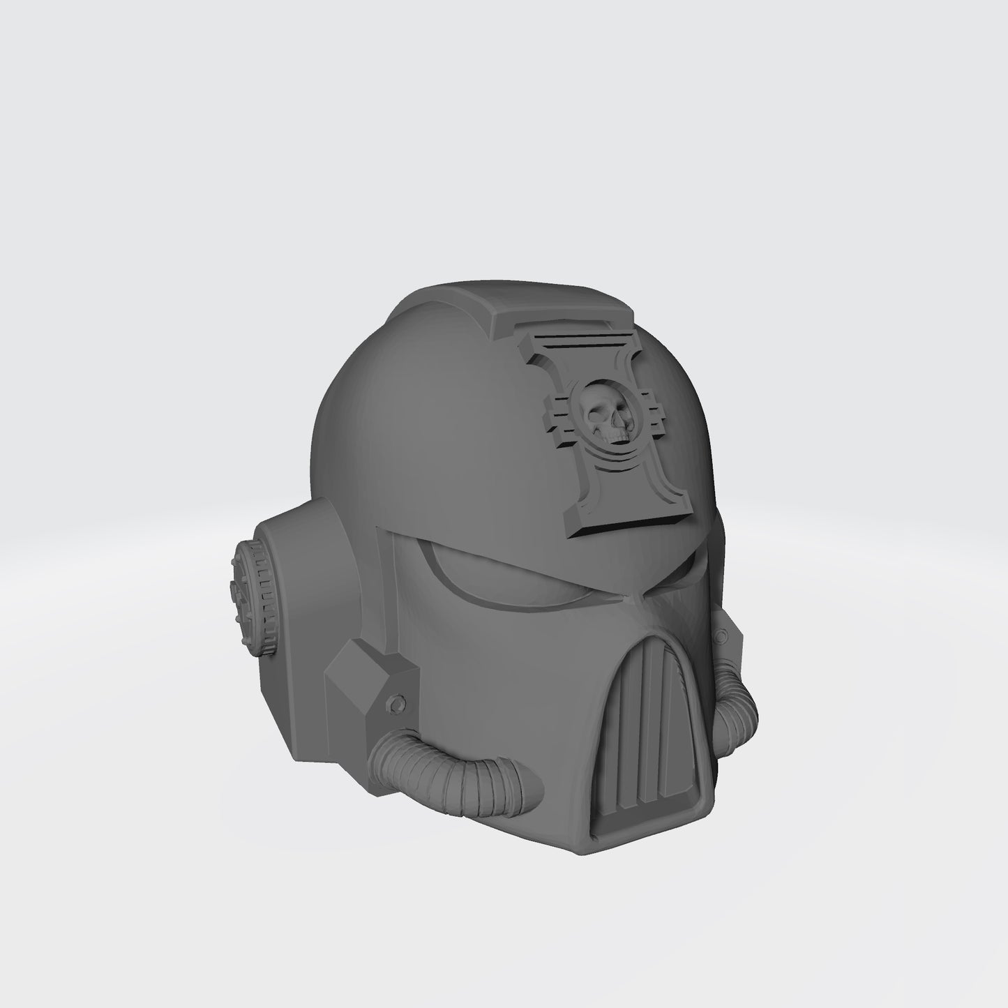 Deathwatch Mark VII Helmet with Inquisition Icon for McFarlane Toys Space Marine Action Figures (Copy)