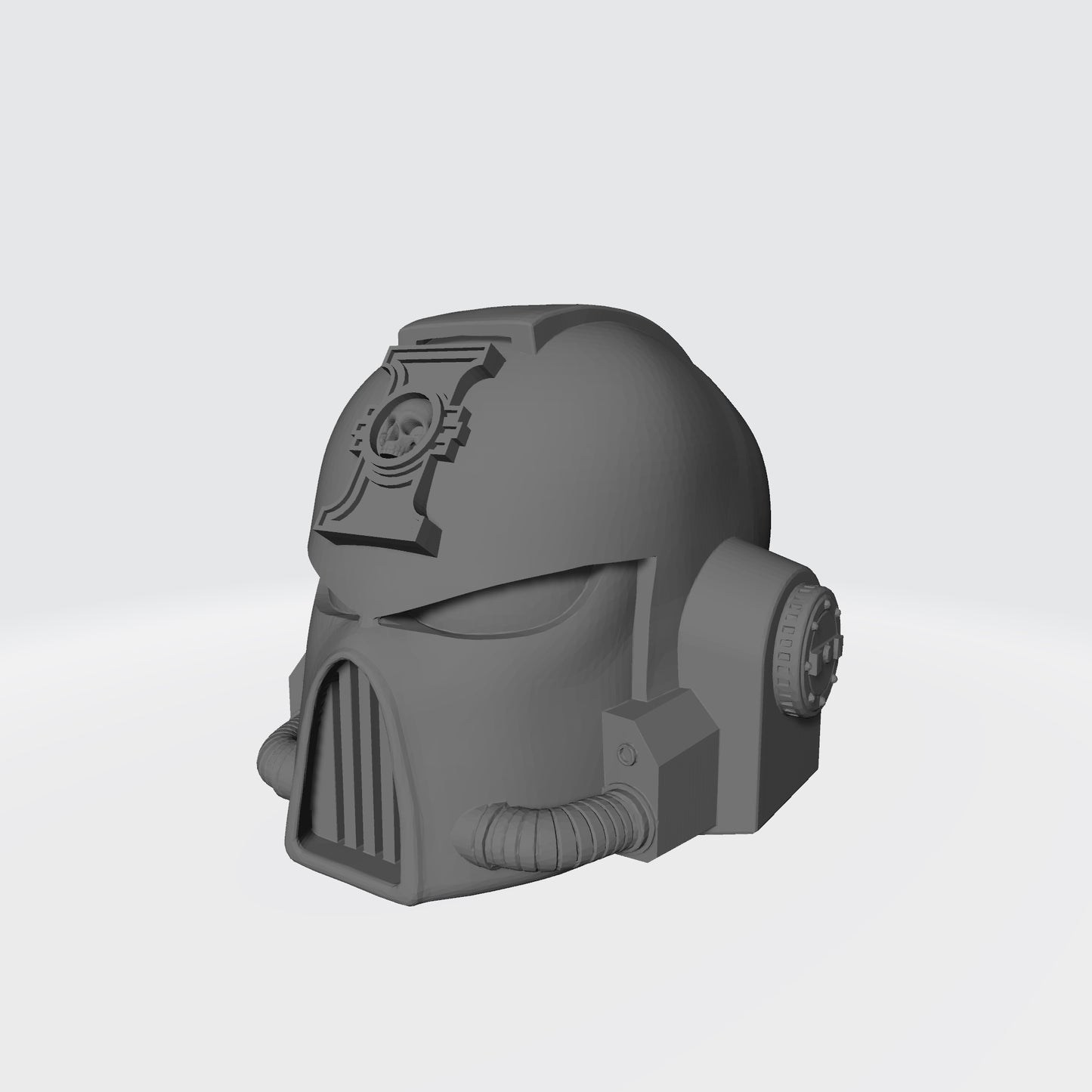 Deathwatch Mark VII Helmet with Inquisition Icon for McFarlane Toys Space Marine Action Figures (Copy)