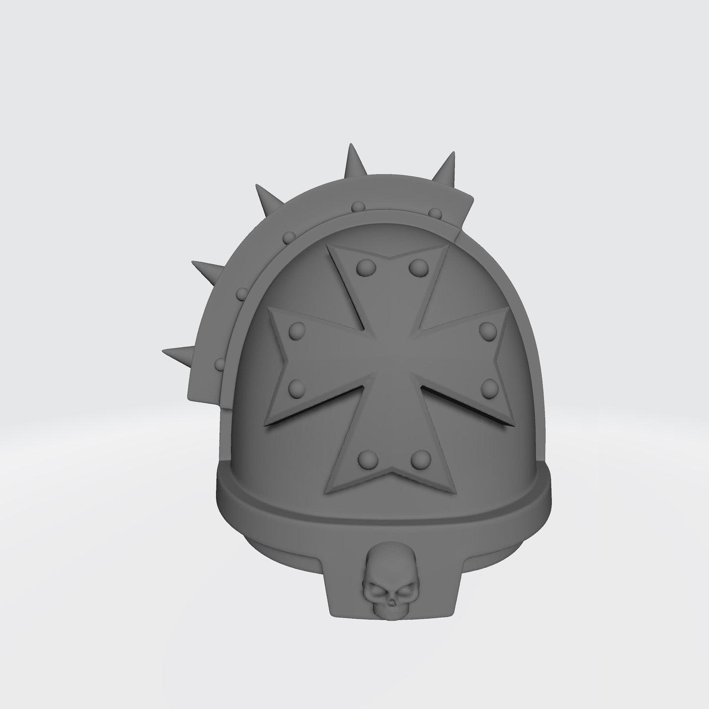Black Templars McFarlane Toys Space Marine Chaplain Left Shoulder Pad