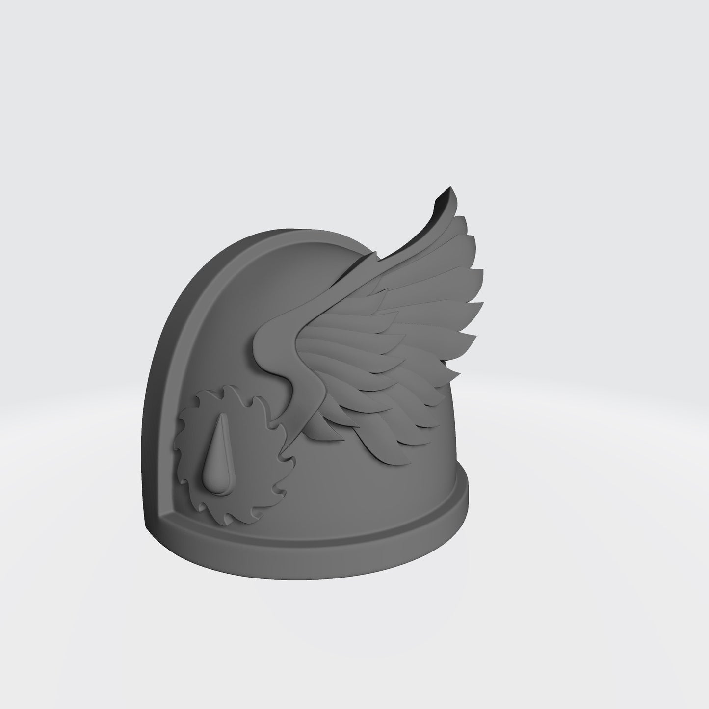 Flesh Tearers Chapter MKIV Shoulder Pad for McFarlane Toys Space Marine 7inch Action Figures 3DPrinted