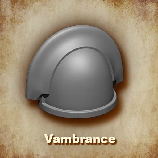 Customize your McFarlane Toys Space Mariine Shoulder Pad Vambrace MKIII (Sword Breaker Full) - Gen: 3 Variant