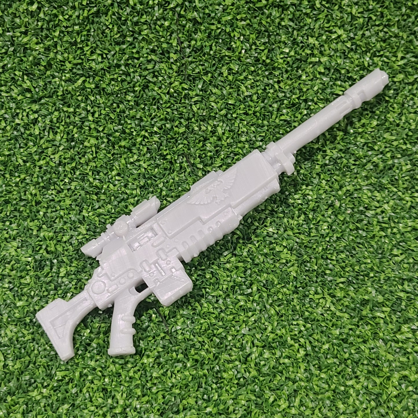 Veteran Guardsman Sniper Las Rifle