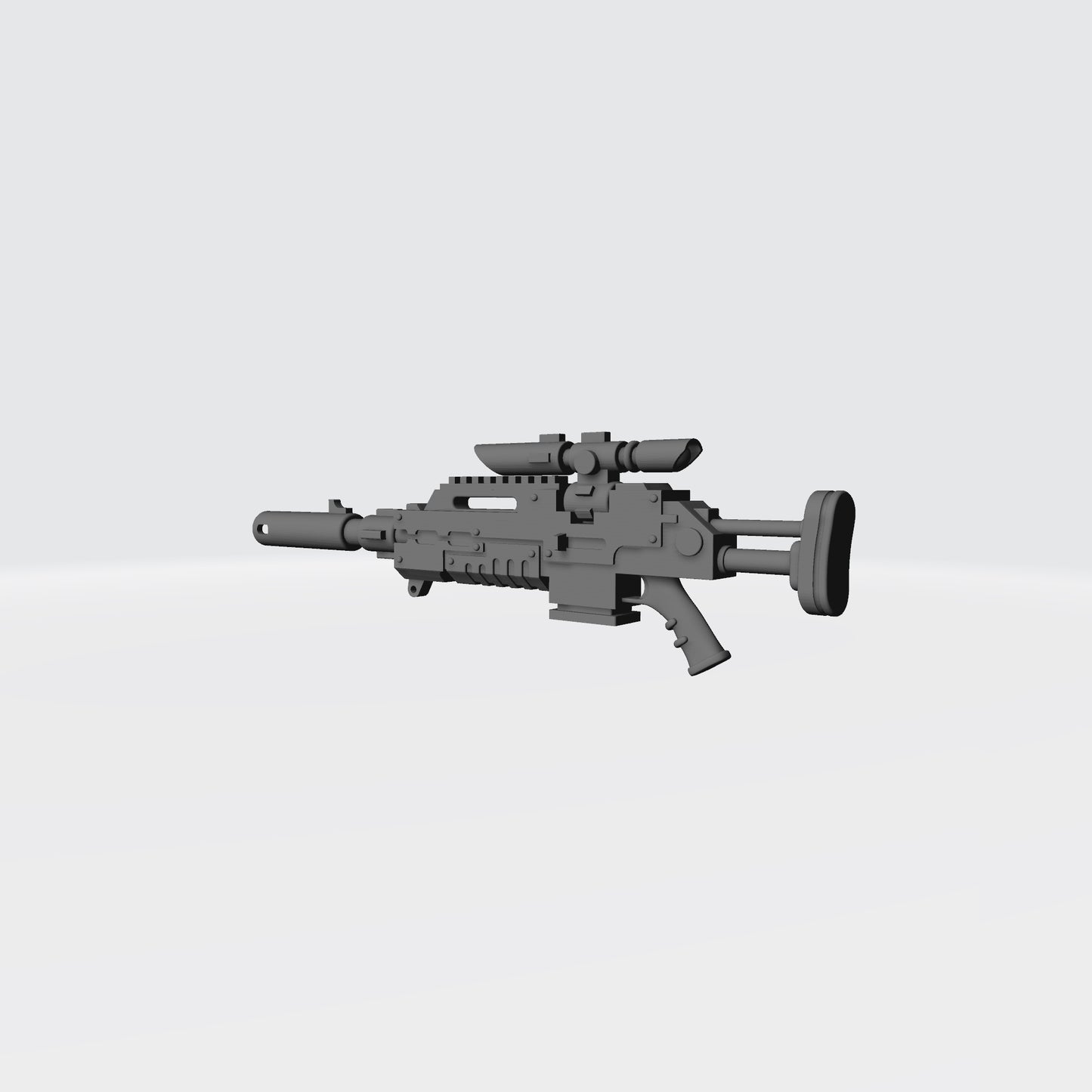 Bolt Sniper Rifle Mark III Shrike Pattern for McFarlane Toys Space Marine Action Figures