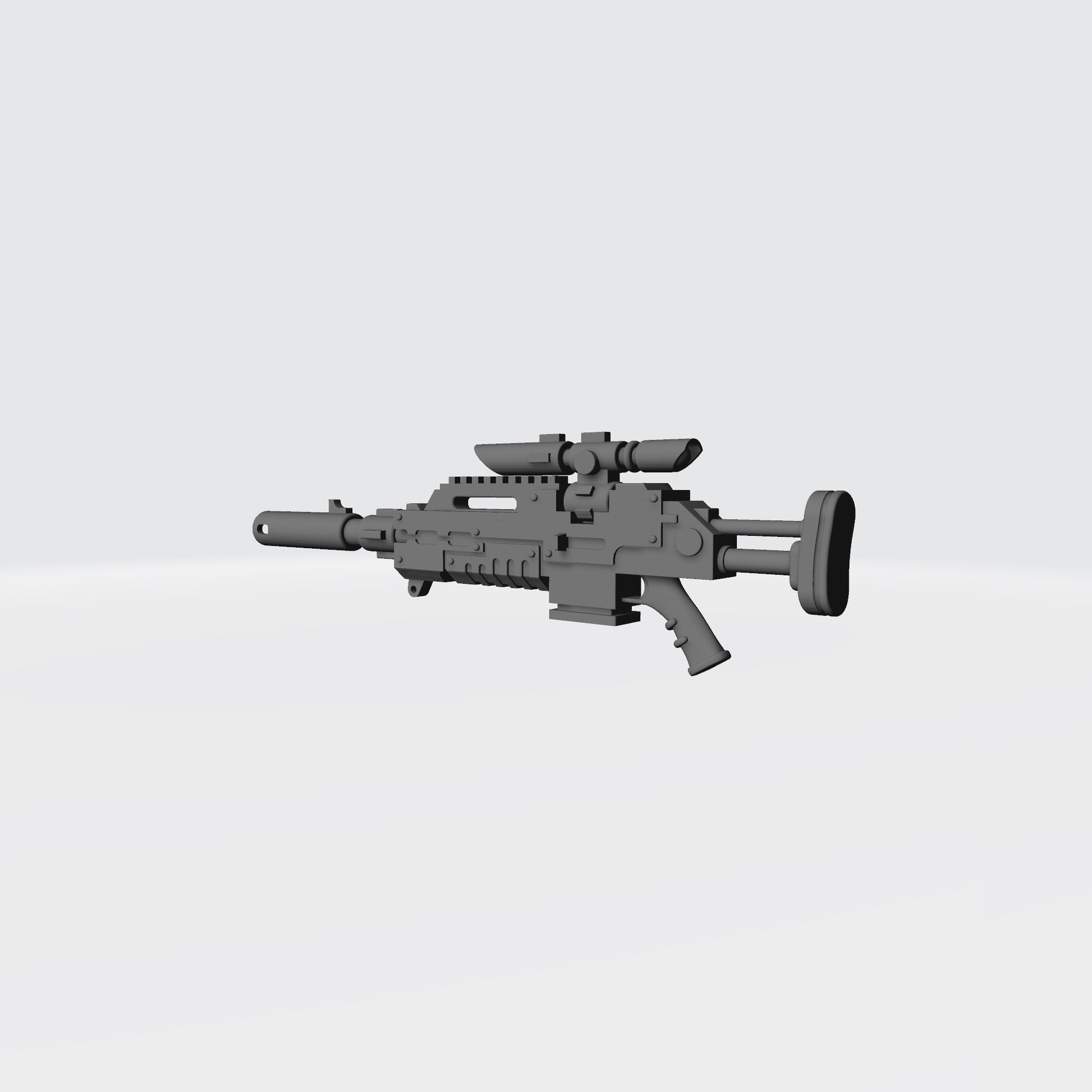 Bolt Sniper Rifle Mark III Shrike Pattern for McFarlane Toys Space Marine Action Figures