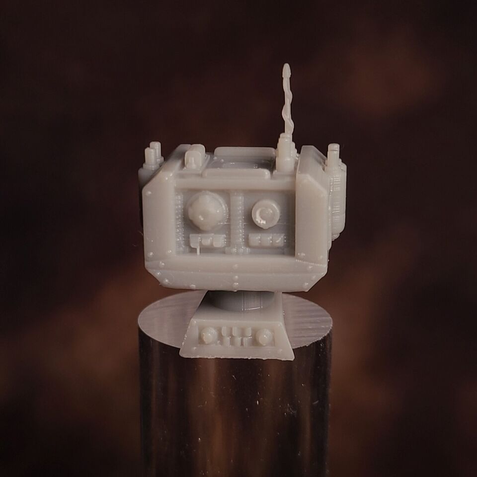 Backpack Comms Sensor Array designed to fit McFarlane Toys 1:12th Scale Action Figures
