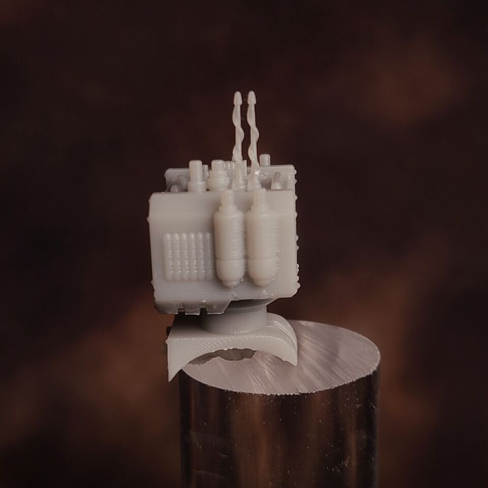 3d Printed Left Side of the Backpack Comms Sensor Array Compatible with McFarlane Toys 1:12th Scale Action Figures designed