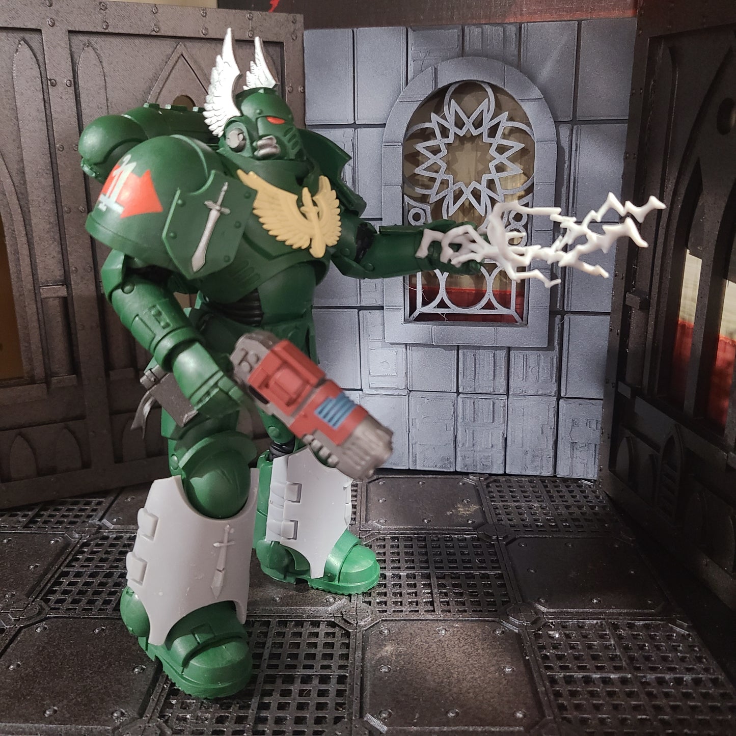 Librarian Grand Psyker Bolts of Psychic Energy for McFarlane Toys Space Marine Action Figures