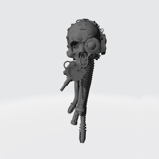 Servo Skull with Auspex and Inquisition Icon compatible with McFarlane Toys and G. I. Joe Classified Action Figures