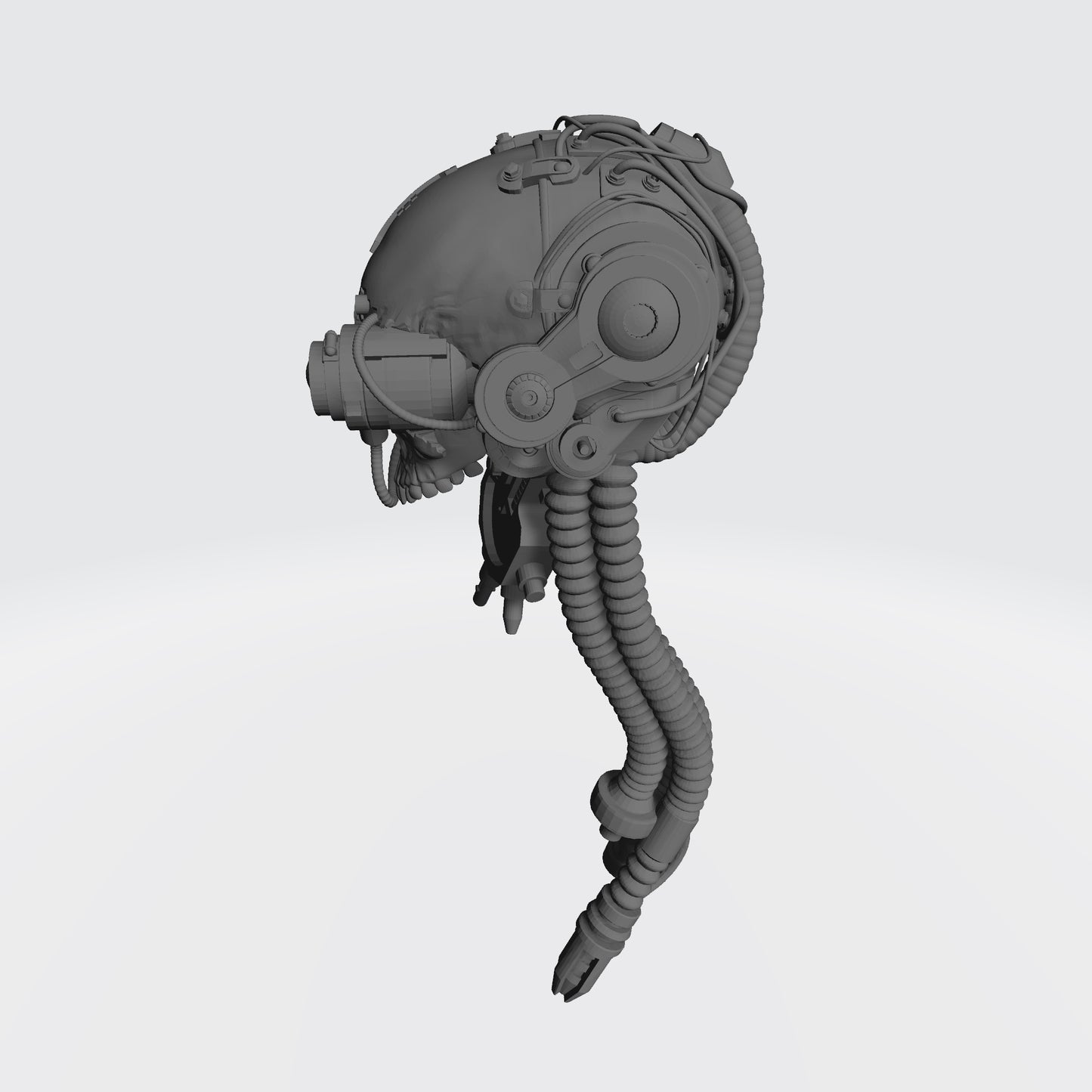 Servo Skull with Auspex and Inquisition Icon compatible with McFarlane Toys and G. I. Joe Classified Action Figures