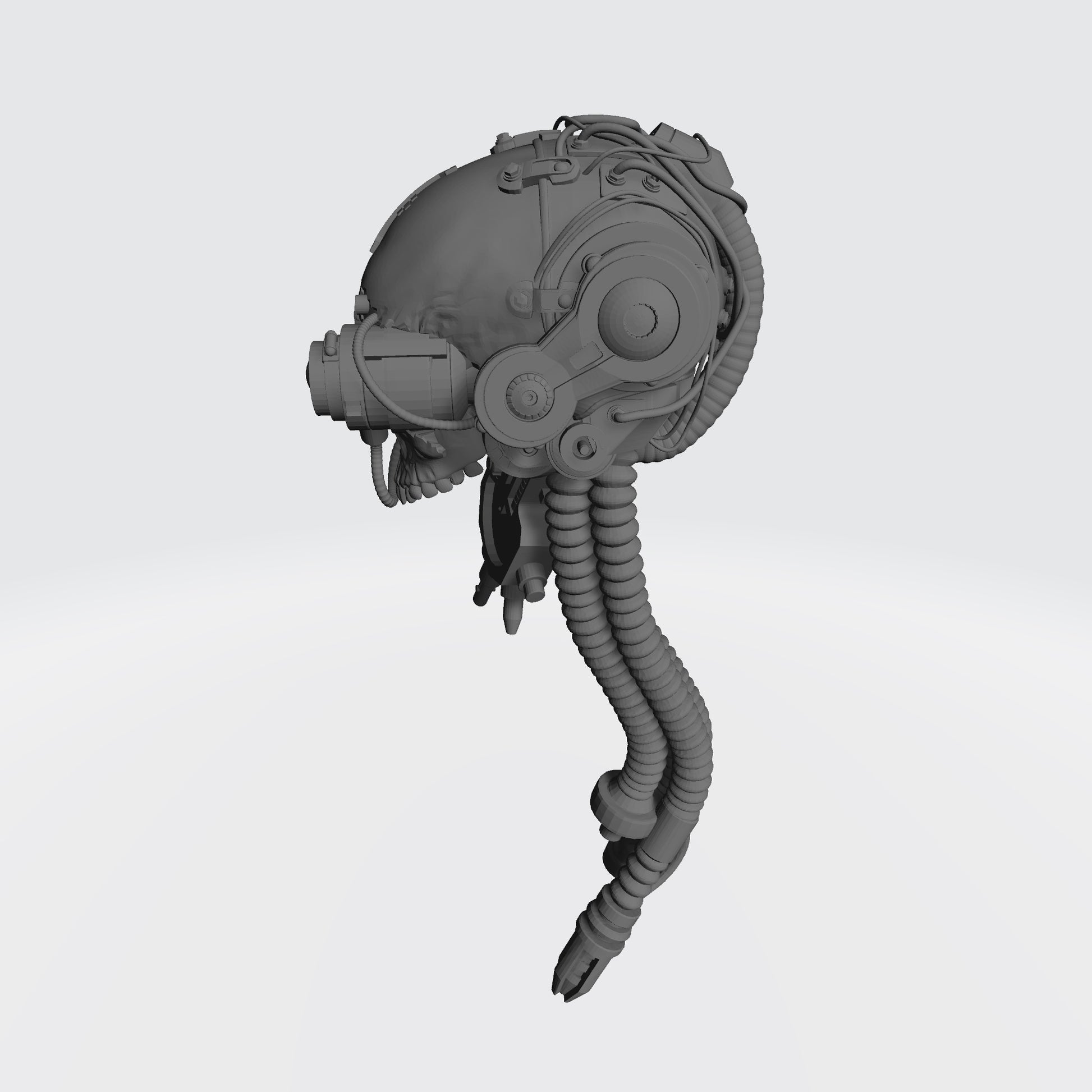 Servo Skull with Auspex and Inquisition Icon compatible with McFarlane Toys and G. I. Joe Classified Action Figures