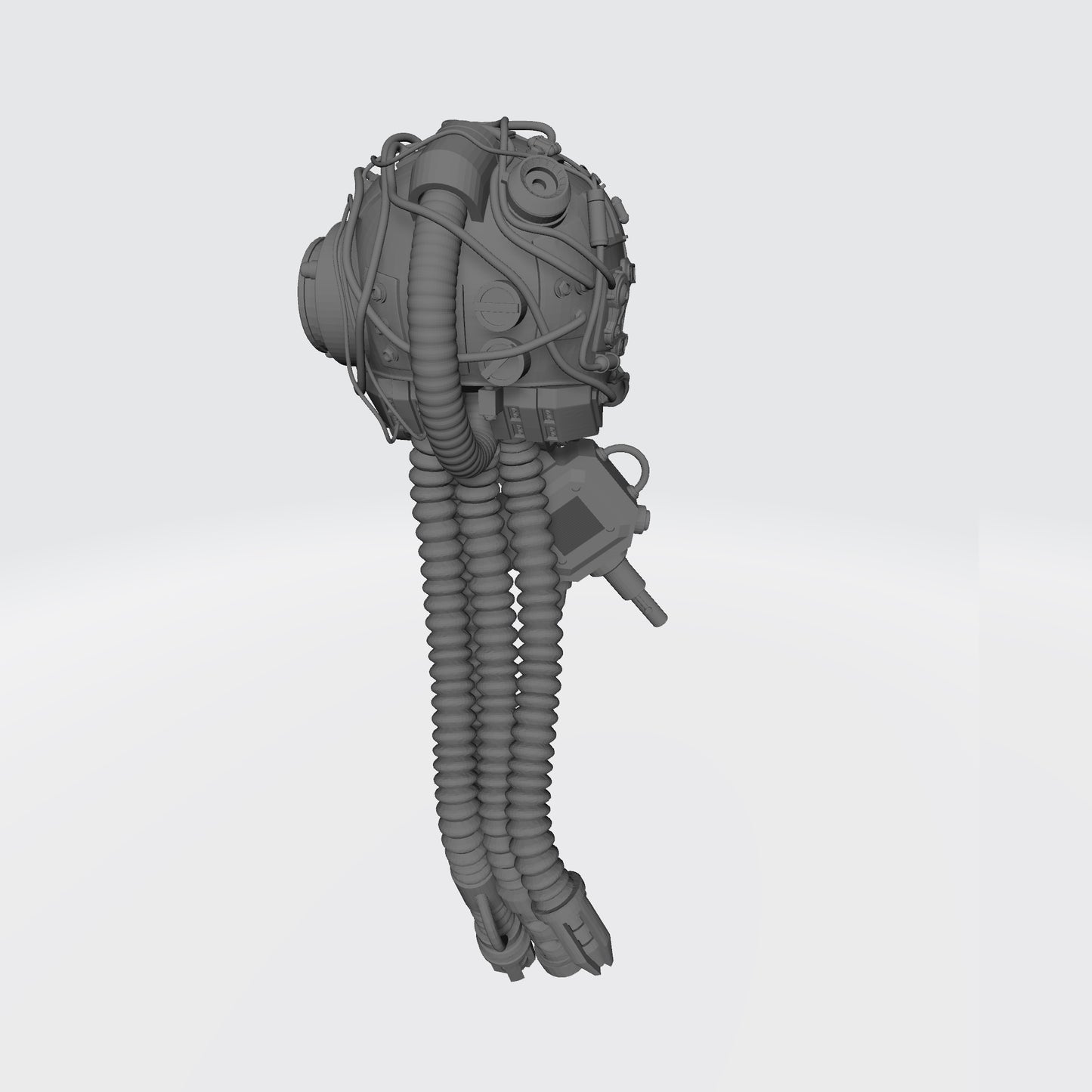 Servo Skull with Auspex and Inquisition Icon compatible with McFarlane Toys and G. I. Joe Classified Action Figures