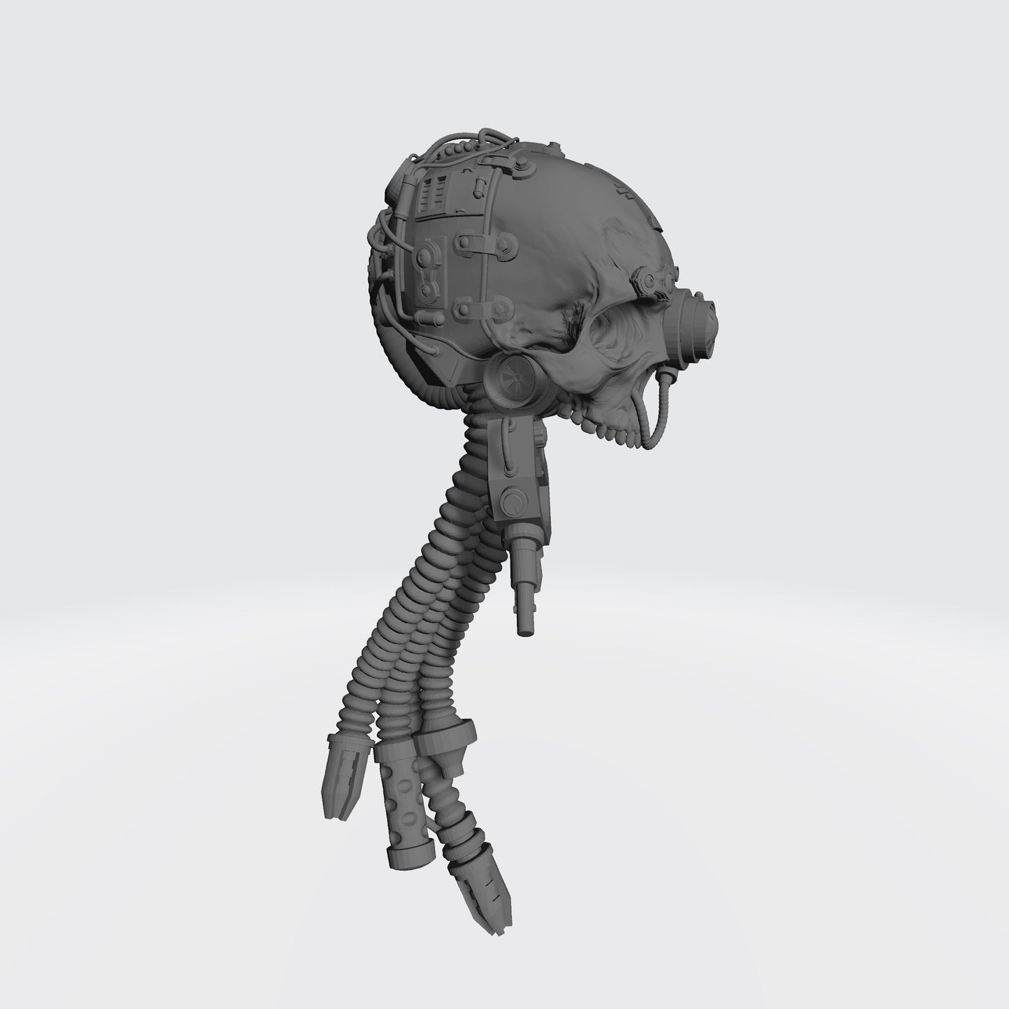 Servo Skull with Auspex and Inquisition Icon compatible with McFarlane Toys and G. I. Joe Classified Action Figures