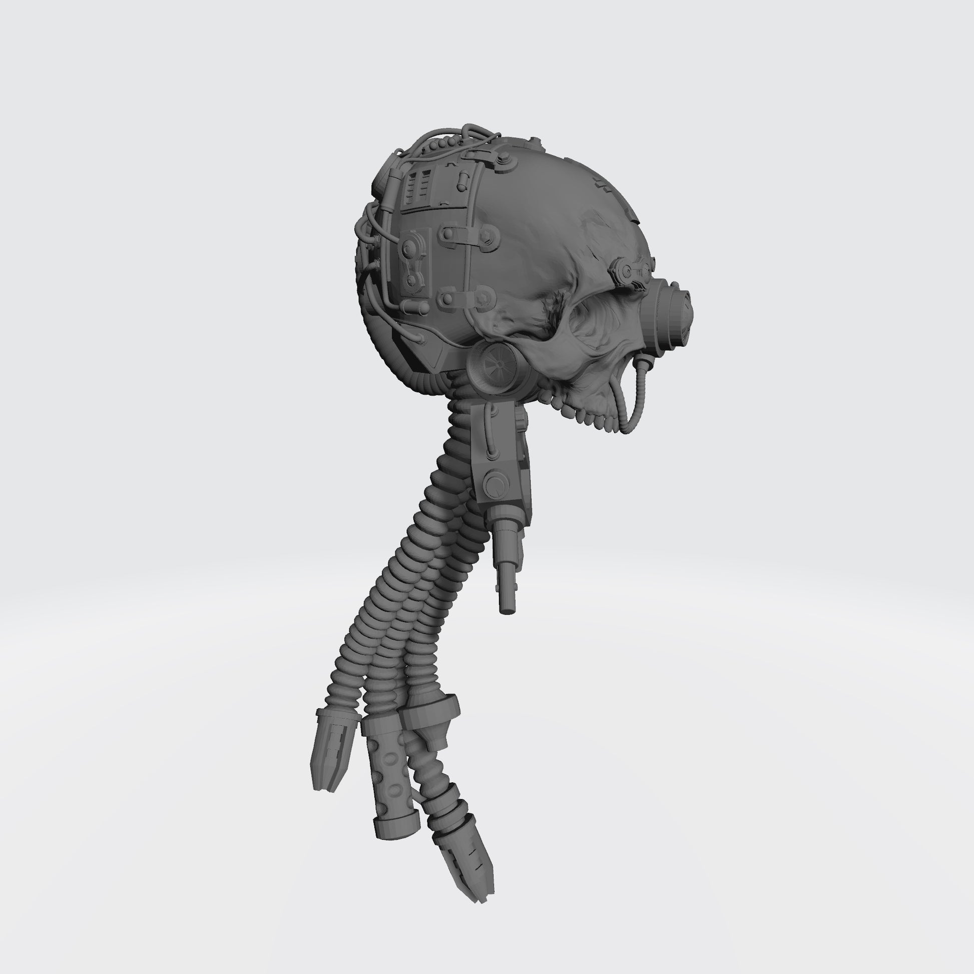 Servo Skull with Auspex and Inquisition Icon compatible with McFarlane Toys and G. I. Joe Classified Action Figures